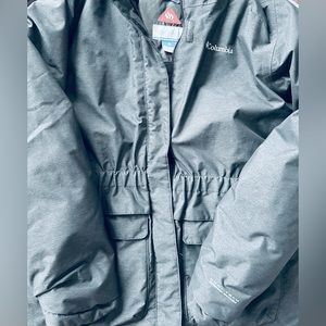 Kids Columbia Outgrown Omni Tech Heat Hooded Unisex Jacket